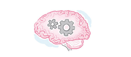 Gehirn Illustration Methodik