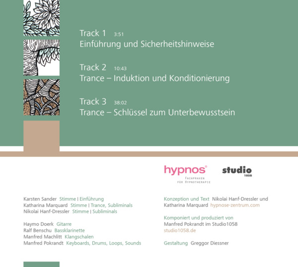 Hypnose-CD »Trance – Schlüssel zum Unterbewusstsein« – Bild 4