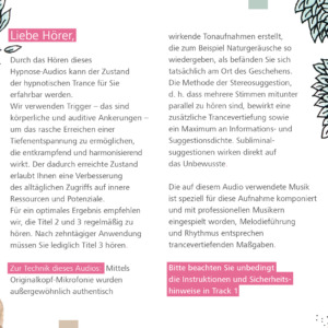 Hypnose-CD »Trance – Schlüssel zum Unterbewusstsein« – Bild 2